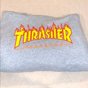 Gray Thrasher Hoodie